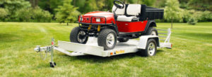 Golf cart trailer and hauler for sale