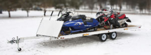 Craftsmanship snowmobile hauler for sale