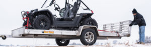 HD utility ATV snowmobile trailer