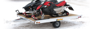 heavy duty lightweight snowmobile trailer
